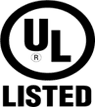 Here's an alt tag for the image: UL Listed safety certification mark